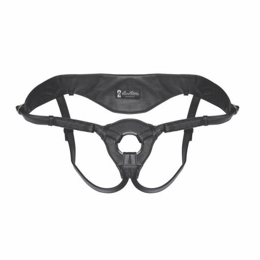 Patent Leather Strap On Harness